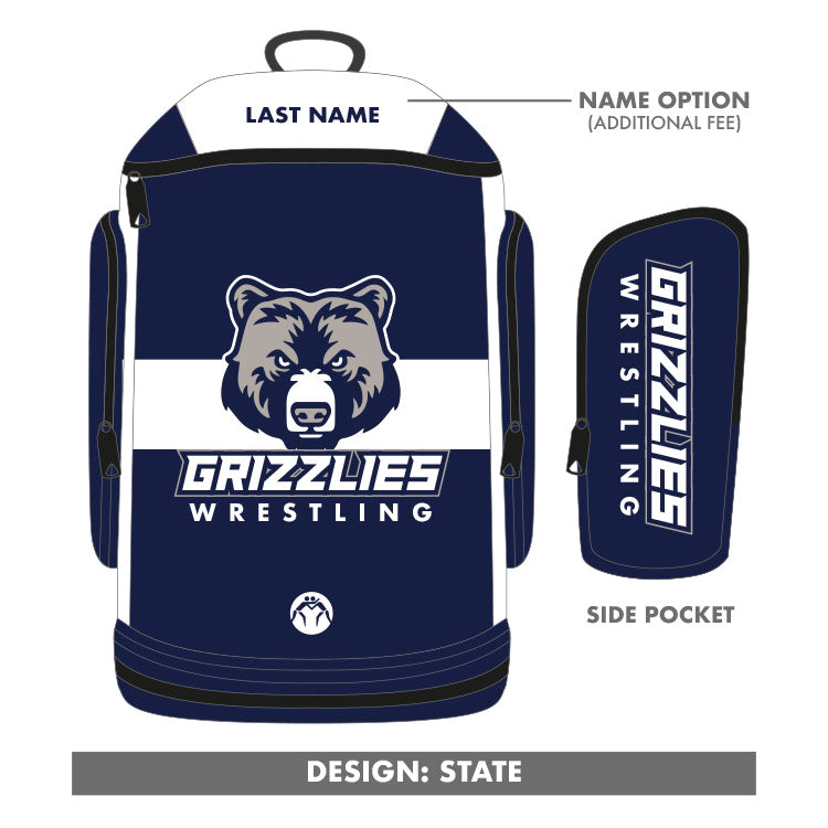 WrestlingMart Custom Team Back Pack (Overtime)