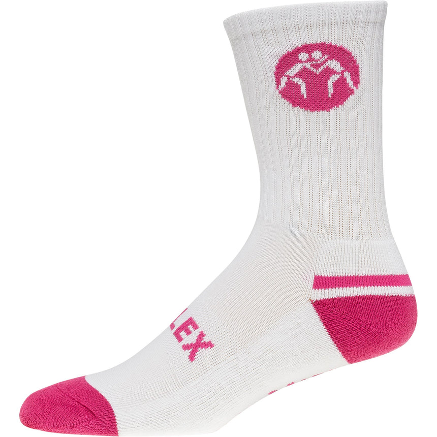 WrestlingMart Sock White