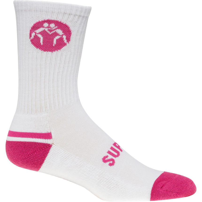 WrestlingMart Sock White
