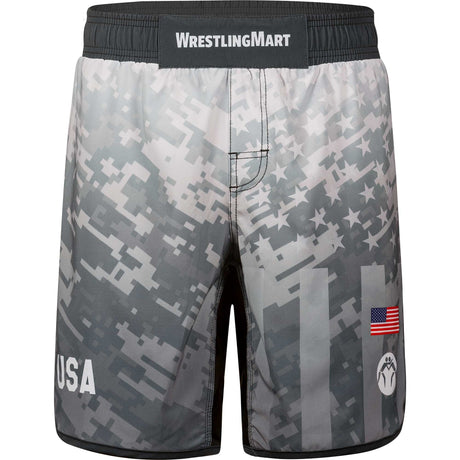 WrestlingMart Military Fight Shorts