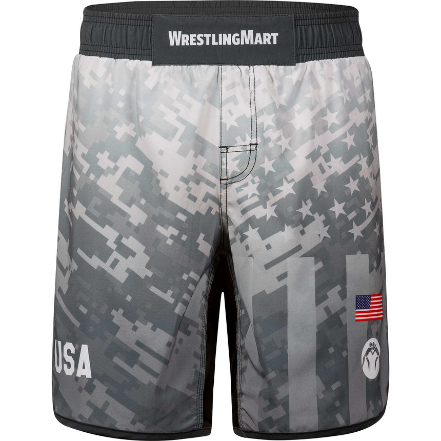 WrestlingMart Military Fight Shorts