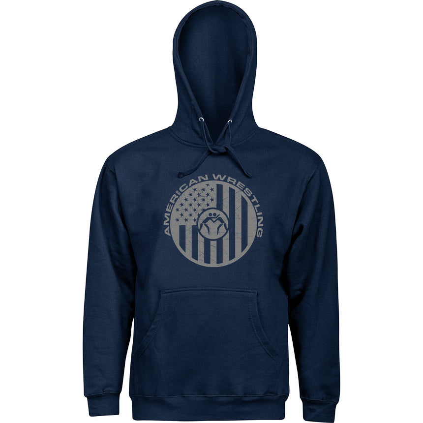 WrestlingMart American Mat Hoodie