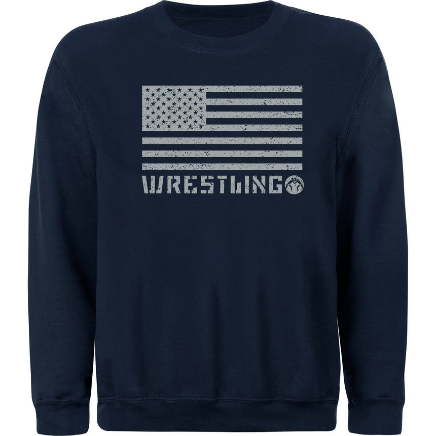 WrestlingMart American Wrestling Sweatshirt