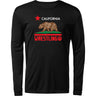 WrestlingMart Cali Flag Long Sleeve Tee