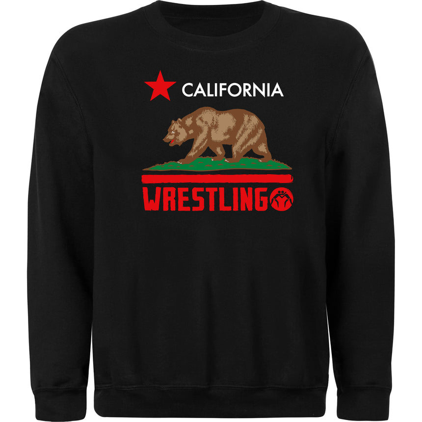 WrestlingMart Cali Flag Sweatshirt