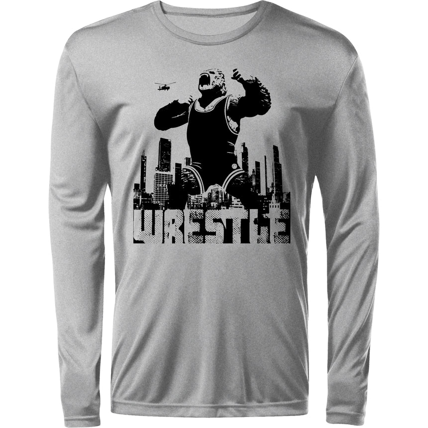 WrestlingMart King Long Sleeve Tee