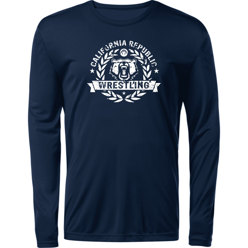 WrestlingMart Mr Grizzles Long Sleeve Tee