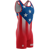 WrestlingMart Patriot Singlet