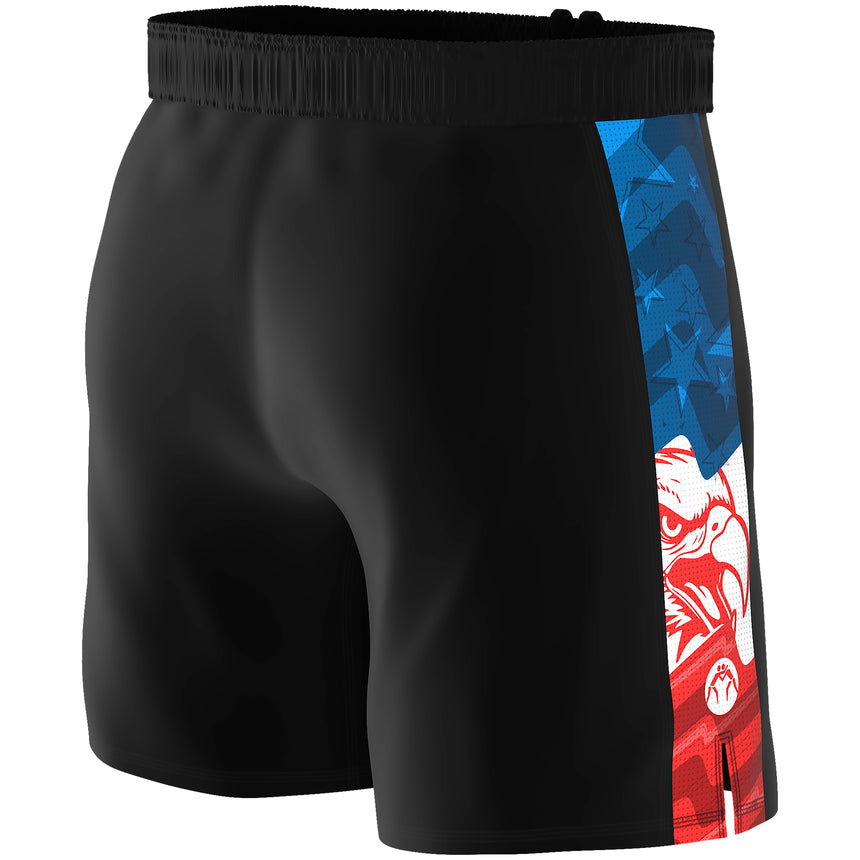 WrestlingMart Youth USA Performance Wrestling Shorts
