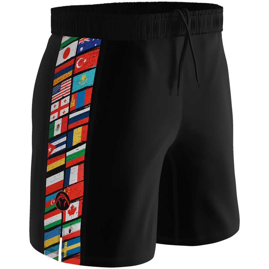 WrestlingMart Worldwide Performance Wrestling Shorts