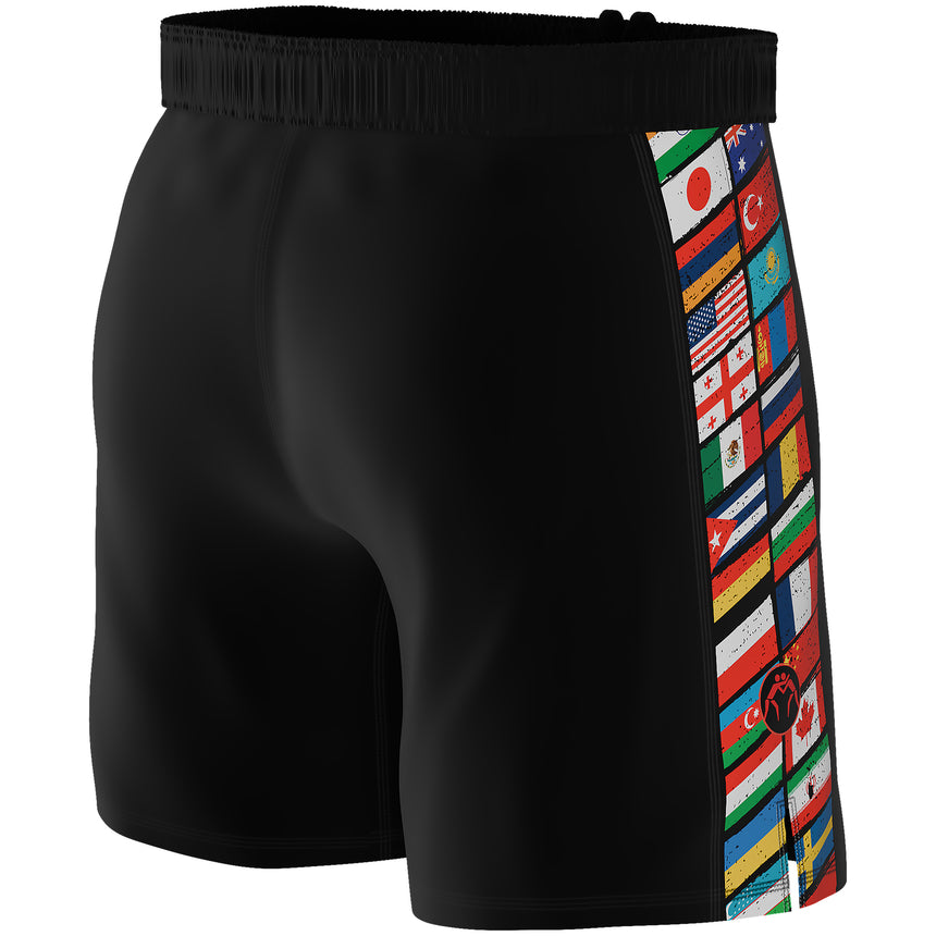 WrestlingMart Youth Worldwide Performance Wrestling Shorts