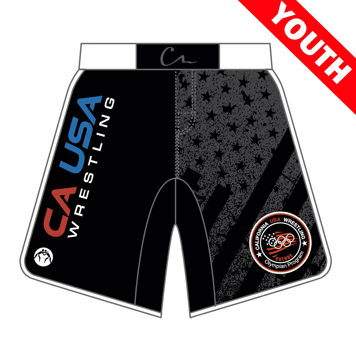 WrestlingMart CAUSAW 26 Youth Fight Shorts