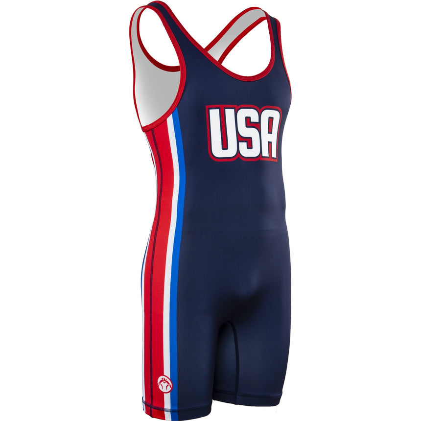 WrestlingMart USA Bracket Singlet