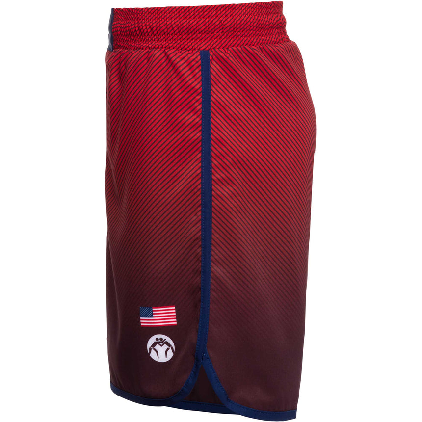 WrestlingMart USA Fade 2 Fight Shorts