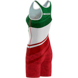 WrestlingMart Women's Mexico Singlet