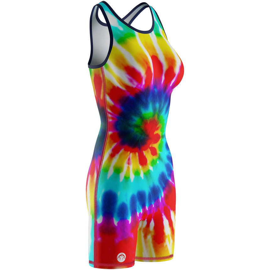 WrestlingMart Women's Tie Dye Singlet