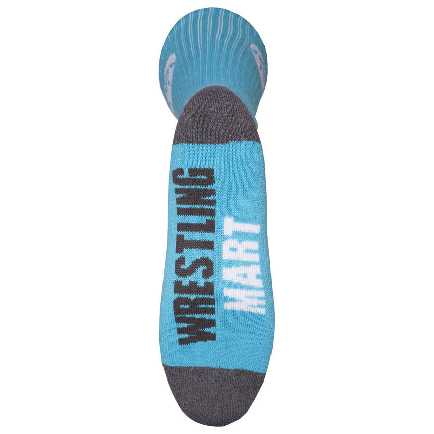 WrestlingMart Sock Color + White