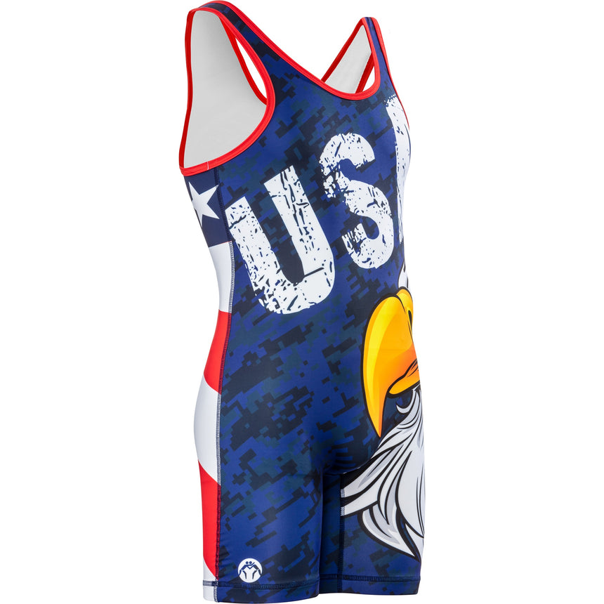 WrestlingMart American Eagle Singlet