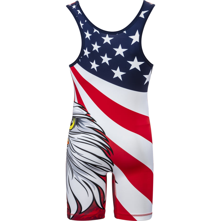 WrestlingMart American Eagle Singlet