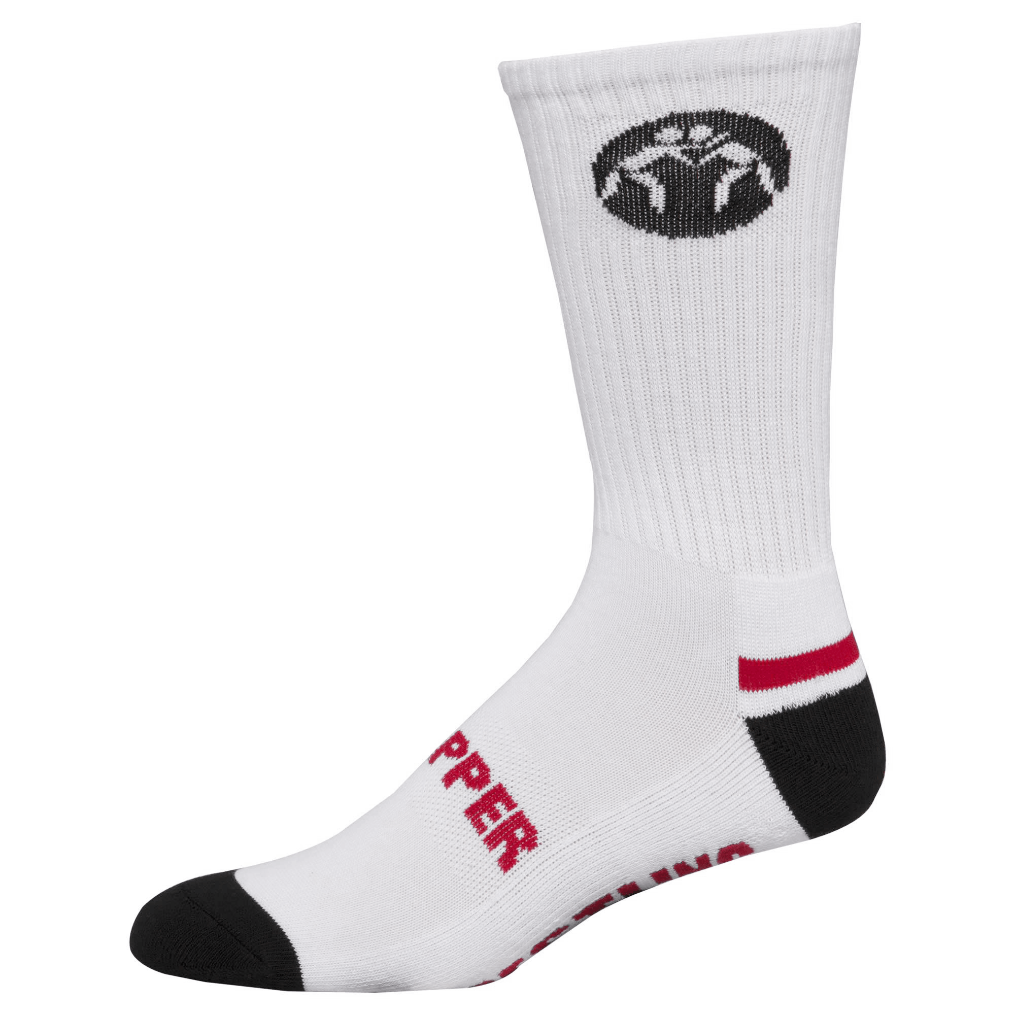 WrestlingMart Sock White