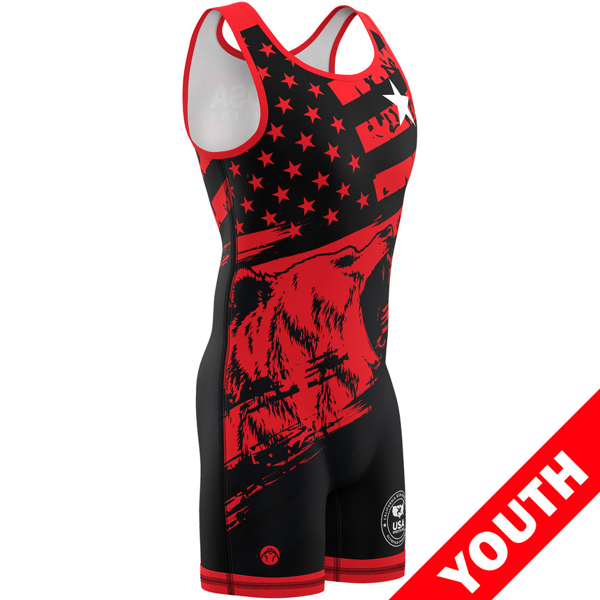 WrestlingMart Youth CAUSAW 24 Singlet