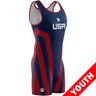 WrestlingMart Youth USA BREAKDOWN Singlet