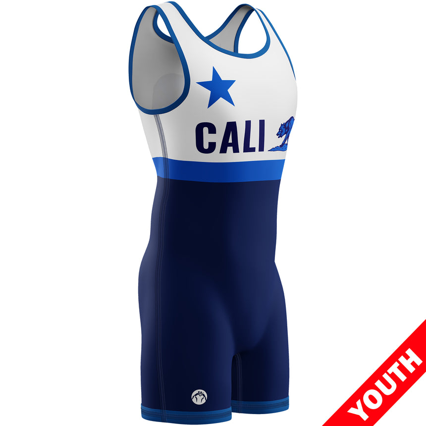 WrestlingMart Youth California Bear Singlet
