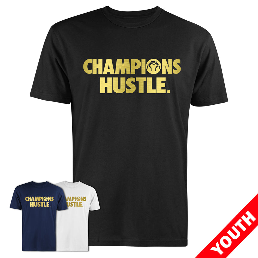 WrestlingMart Youth Champions Hustle Tee