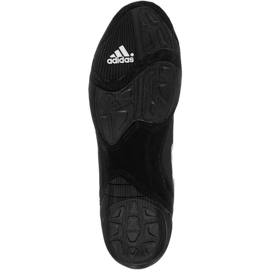 Adidas Adizero 7 Wrestling Shoes in Black and Gold sole view