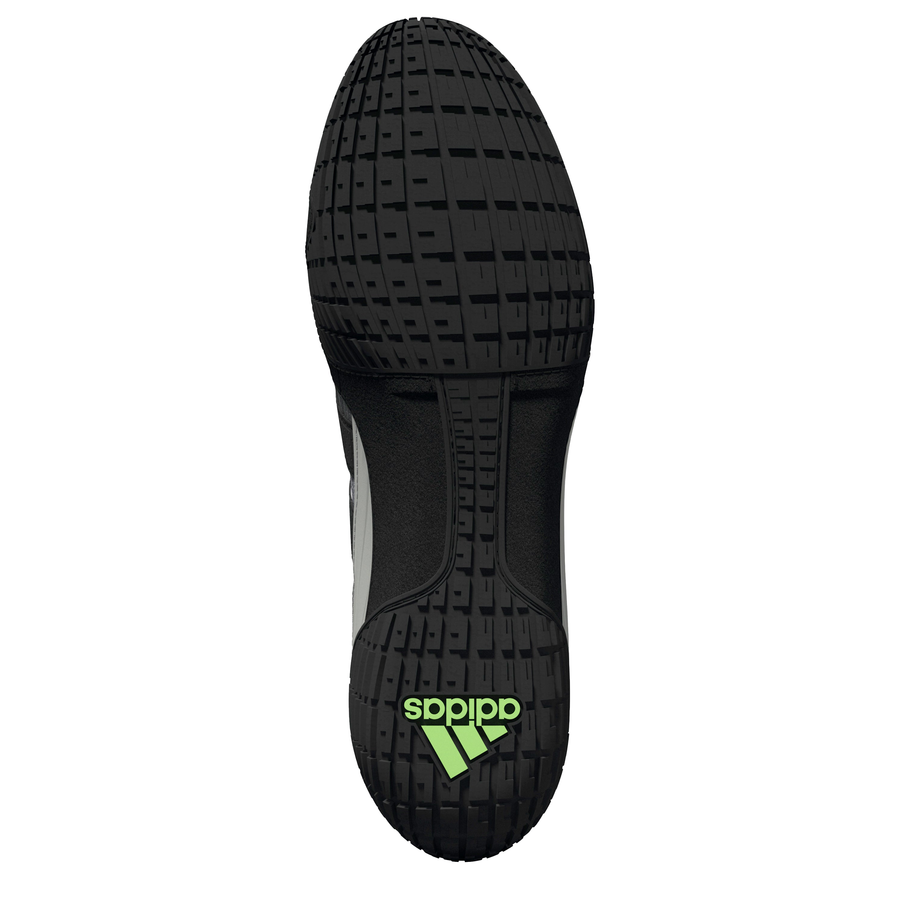 Adidas SpeedEx Wrestling Shoes in Black and Grey sole view
