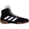 Adidas Tech Fall 2 Wrestling Shoes in Black and White side view