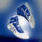 ASICS Matcontrol 3 Wrestling Shoes in White and Royal hero image