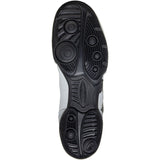 ASICS Matflex 7 Kids Wrestling Shoes in Grey and Black sole view