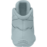 ASICS Matflex 7 Wrestling Shoes in Grey and Silver back view