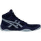 ASICS Snapdown 4 Wrestling Shoes in Dark Blue and Grey side view