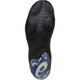 ASICS Split Elite Wrestling Shoes in Black and Gold sole view