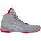ASICS Women’s MatBlazer Wrestling Shoes in Grey and Red side view