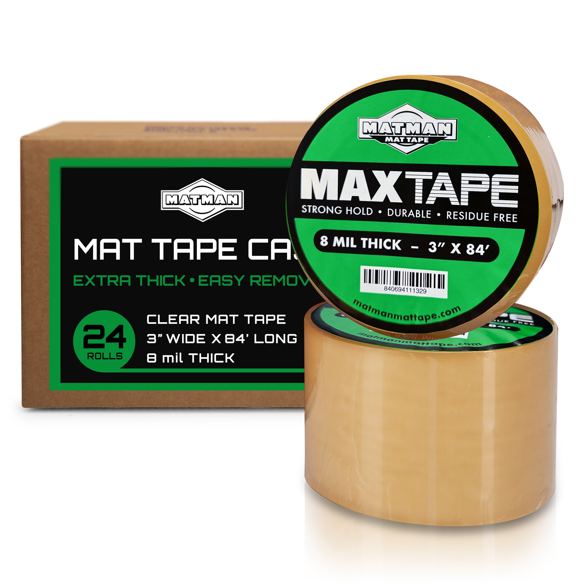MatMan 3 Inch Mat Tape - Case of 24 Rolls