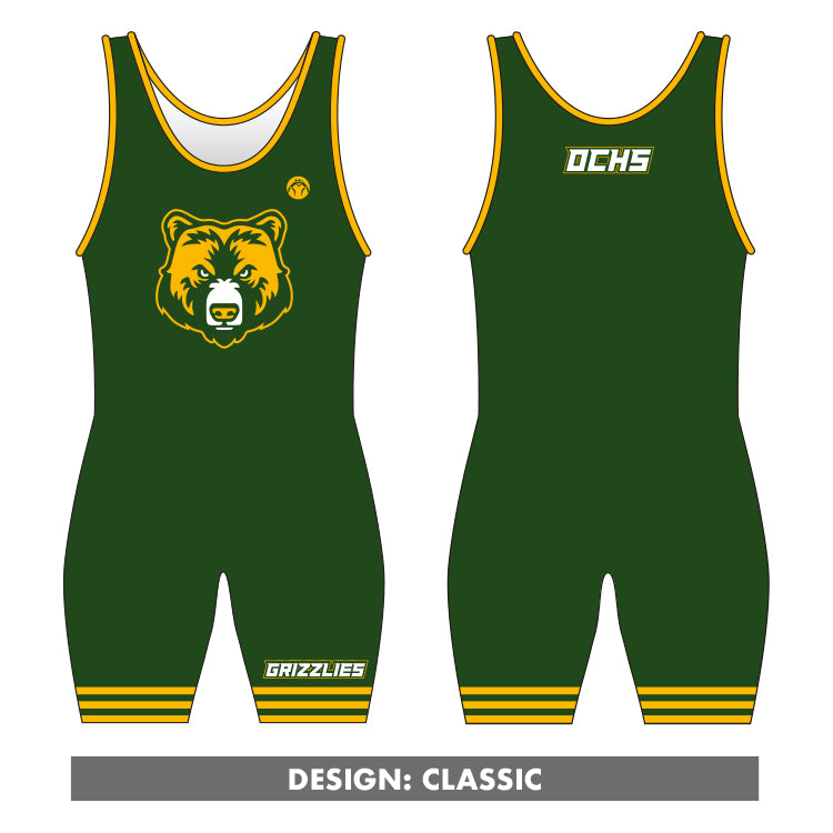 WrestlingMart Custom Sublimated Wrestling Singlet