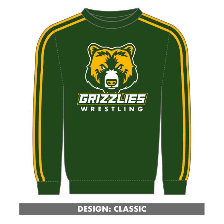 WrestlingMart Custom Crew Wrestling Sweatshirt