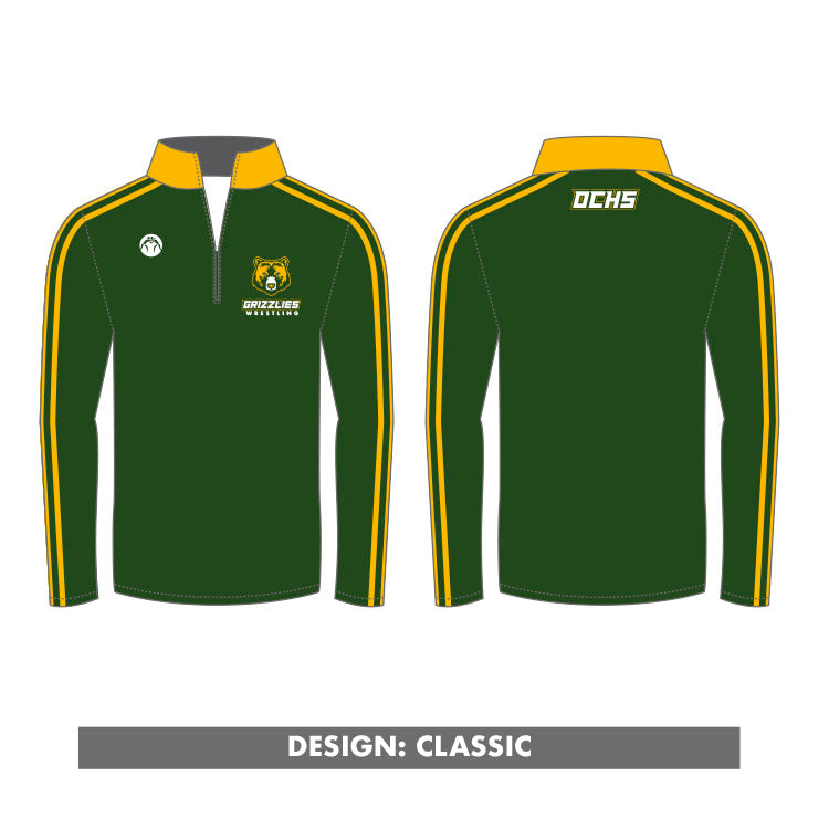 WrestlingMart Custom 1/4 Zip Wrestling Jacket