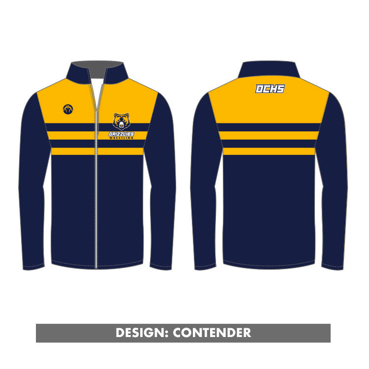 WrestlingMart Custom Full Zip Wrestling Jacket