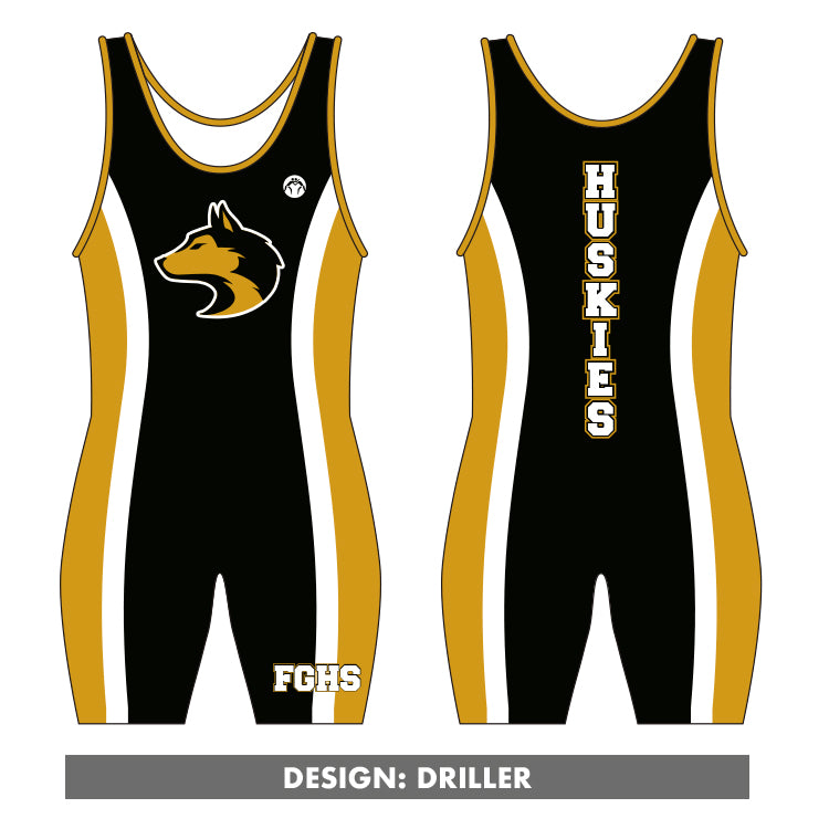 WrestlingMart Custom Sublimated Wrestling Singlet