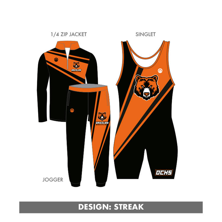 custom wrestling gear Custom Sublimated Singlet