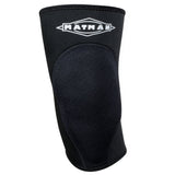 MatMan Neoprene Air Wrestling Knee Pads in Black from the front