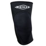 MatMan Neoprene Air Wrestling Knee Pads in Black from the front