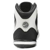 Nike Freek Wrestling Shoes in Black and White from the back