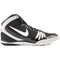 Nike Freek Wrestling Shoes in Black and White from the side