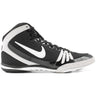 Nike Freek Wrestling Shoes in Black and White from the side