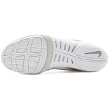 Nike Freek Wrestling Shoes in White and Gold from the bottom